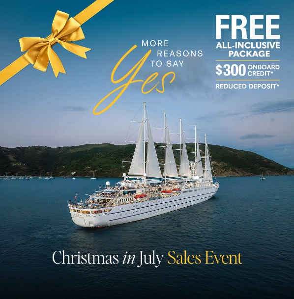 Christmas in July Sales Event